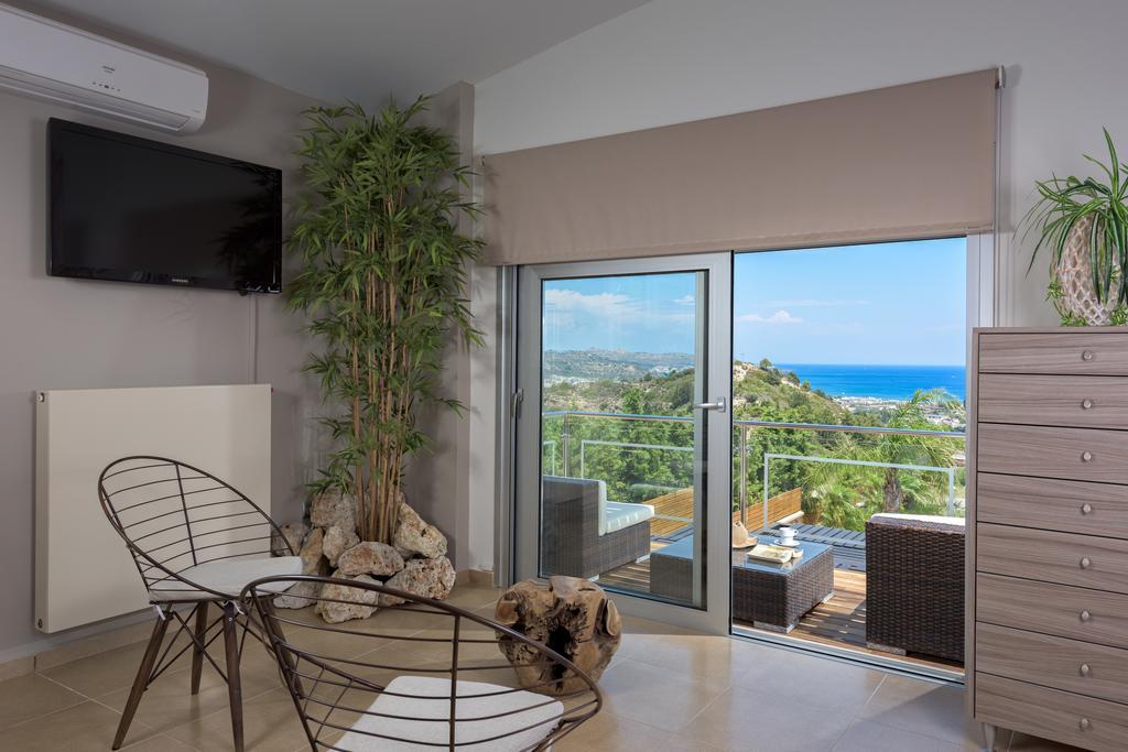 Quinn Hill Luxury Villa Rhodes Island Екстер'єр фото