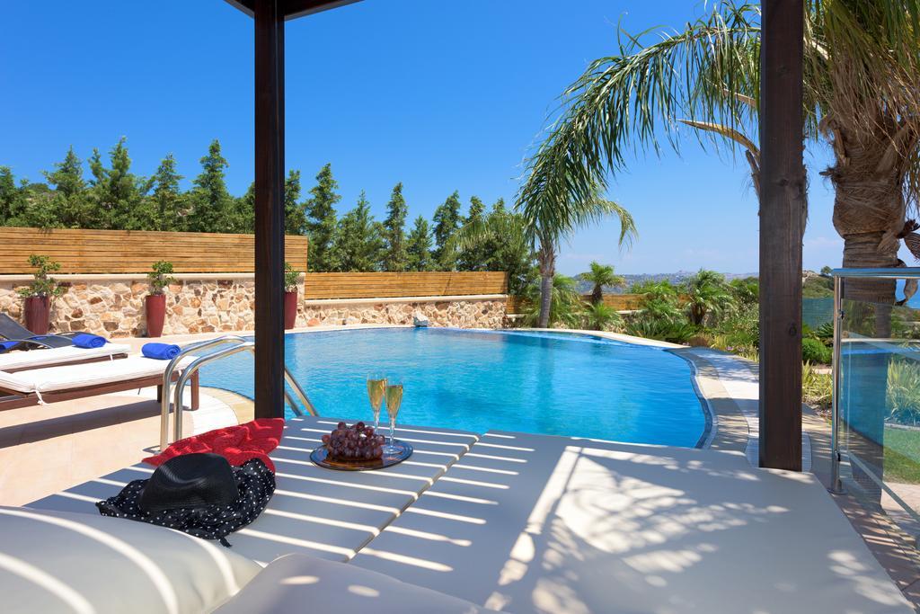 Quinn Hill Luxury Villa Rhodes Island Екстер'єр фото