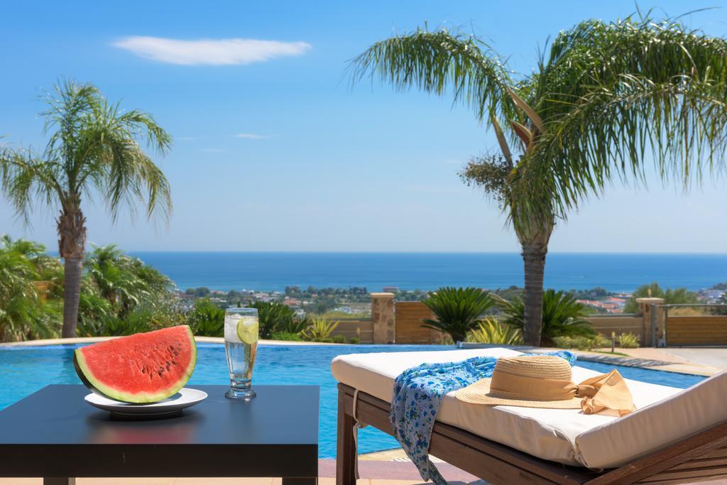 Quinn Hill Luxury Villa Rhodes Island Екстер'єр фото