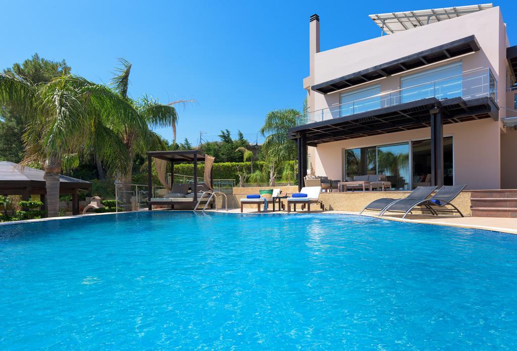 Quinn Hill Luxury Villa Rhodes Island Екстер'єр фото