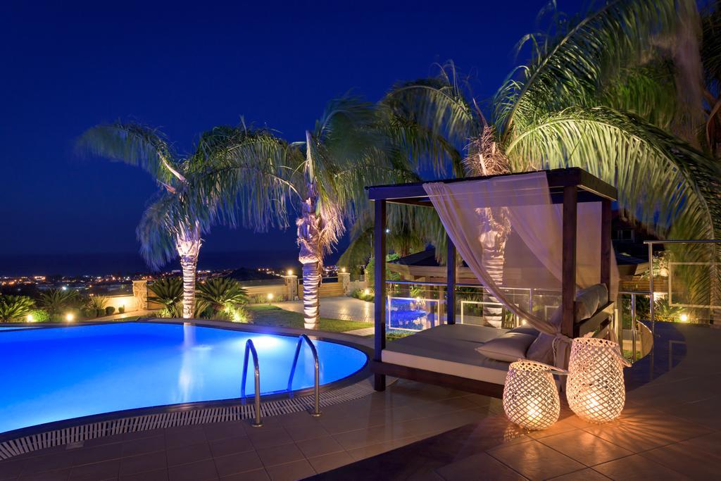 Quinn Hill Luxury Villa Rhodes Island Екстер'єр фото
