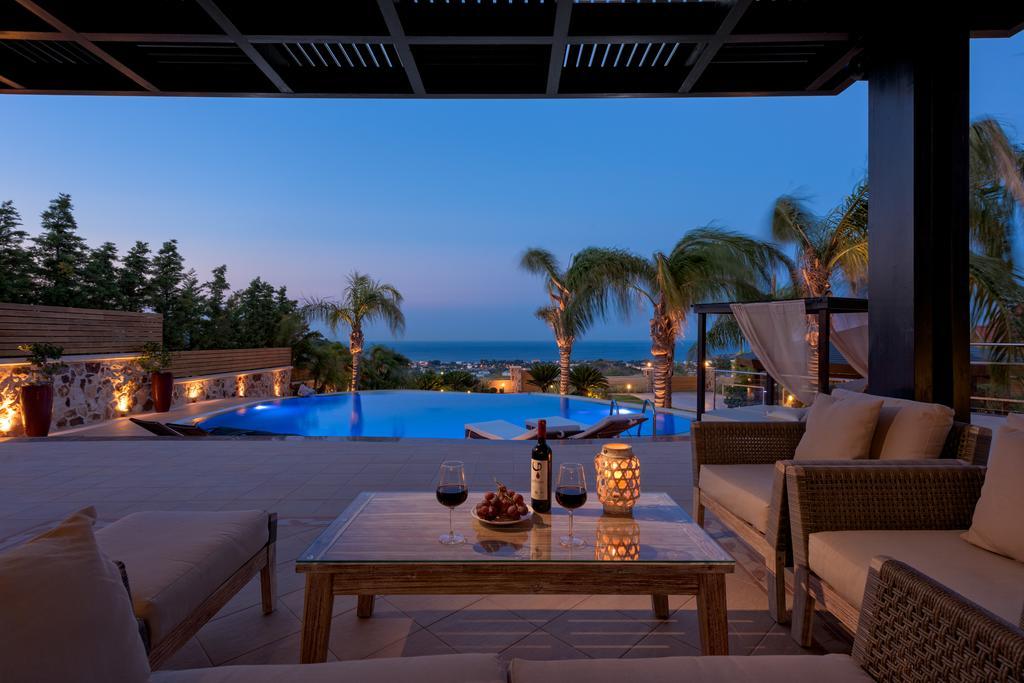 Quinn Hill Luxury Villa Rhodes Island Екстер'єр фото